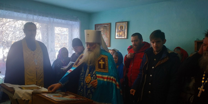 Молитвенное помещение святителя Николая Чудотворца села Сараса Алтайского района