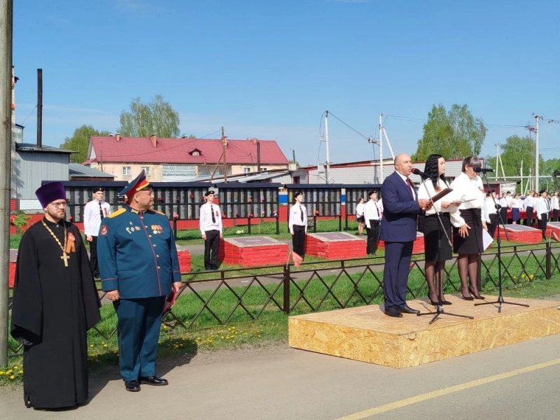 Благочинный Красногорского округа принял участие в праздновании Дня Победы в селе Красногорское 