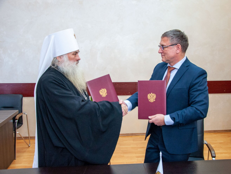 Барнаульская епархия и Государственный фонд «Защитники Отечества» подписали соглашение о сотрудничестве 