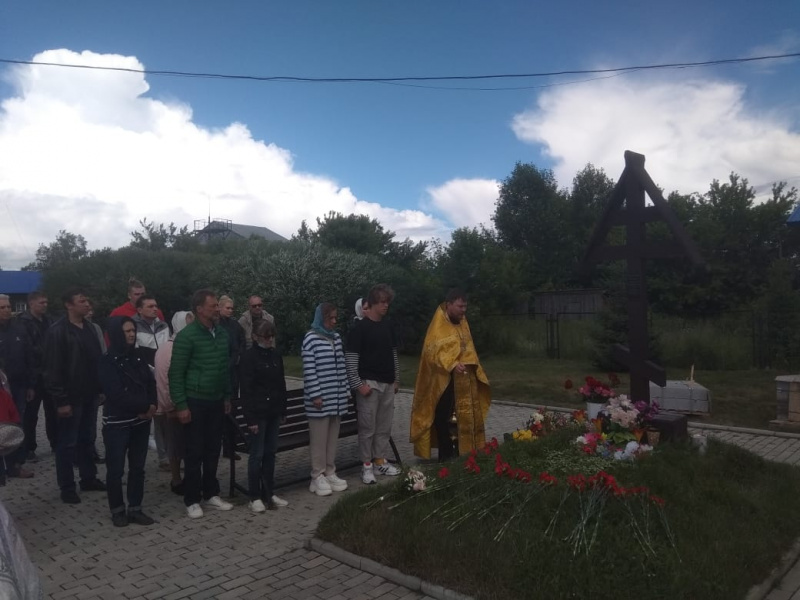 В Быстром Истоке молитвенно почтили память Валерия Сергеевича Золотухина