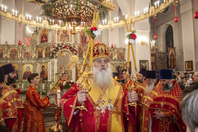 Пасхальное послание митрополита Барнаульского и Алтайского Сергия