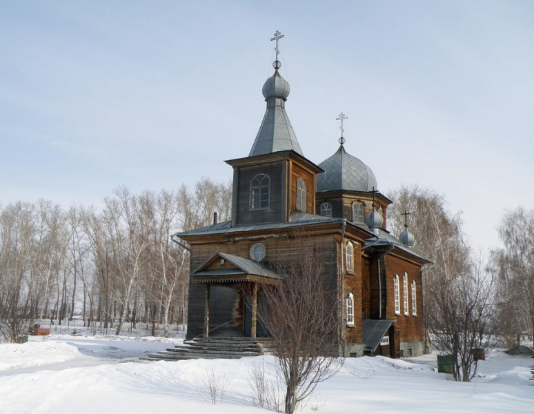 Храм Смоленской иконы Божией Матери села Смоленское Смоленского района 