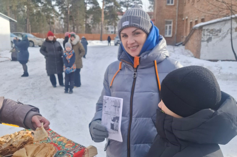 На масленичной неделе в храме Покрова Пресвятой Богородицы Свято-Макарьевской монашеской общины города Бийска прошла миссионерская акция 