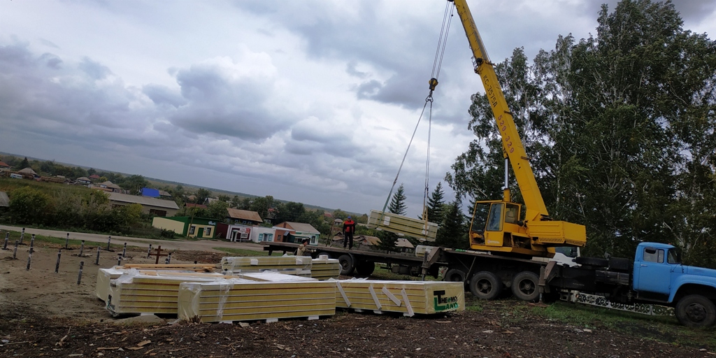 В Петропавловском благочинии продолжается строительство храма в честь пророка Божия Илии