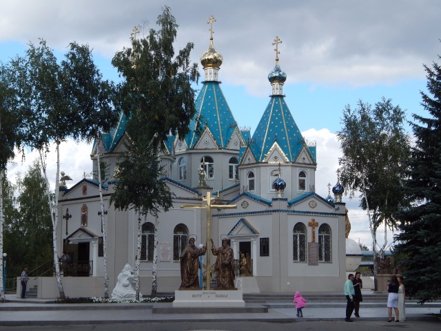 Храм Покрова Божией Матери (завод "Сибприбормаш") города Бийска