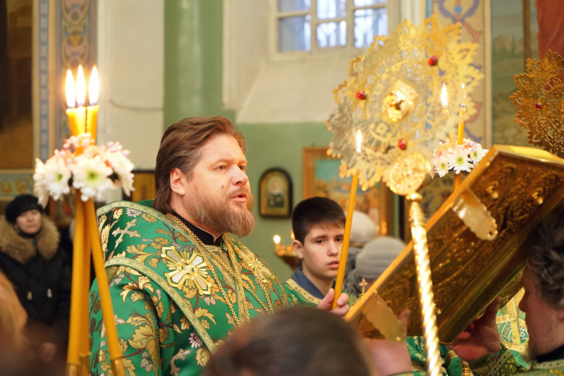 Епископ Серафим совершил Всенощное бдение накануне 28-й Недели по Пятидесятнице