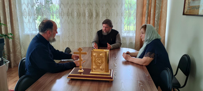 Епископ Серафим провел рабочую встречу в епархиальном управлении