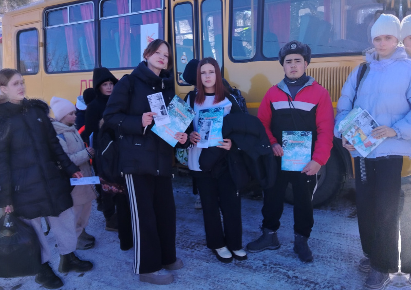 В канун празднования Масленицы в селе Сараса прошла миссионерская акция по раздаче духовной литературы 