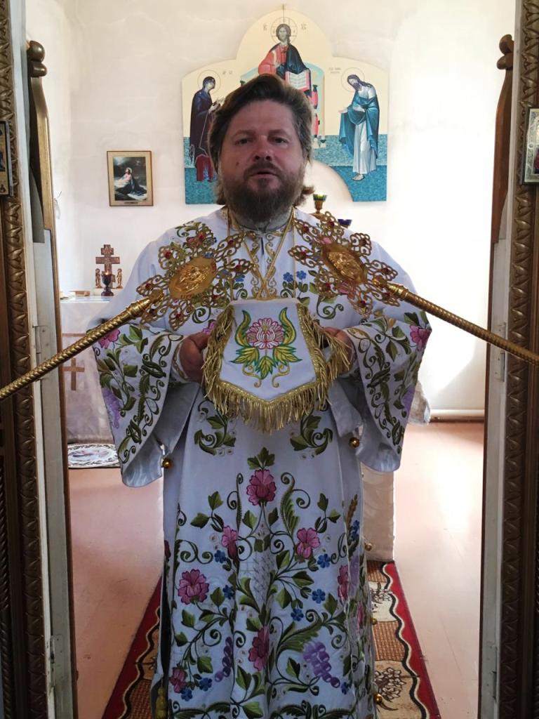 Архиерейское богослужение в селе Соколово
