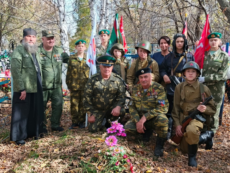 Руководитель отдела по взаимодействию с вооруженными силами и правоохранительными органами принял участие в памятной акции в селе Целинное
