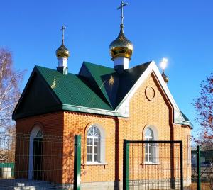 Храм преподобных Антония и Феодосия Печерских села Антоньевка Петропавловского района 