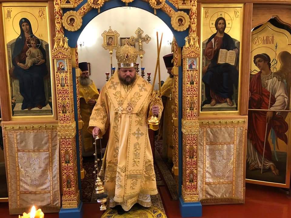 Архиерейское богослужение в храме мученицы Татианы села Новотырышкино