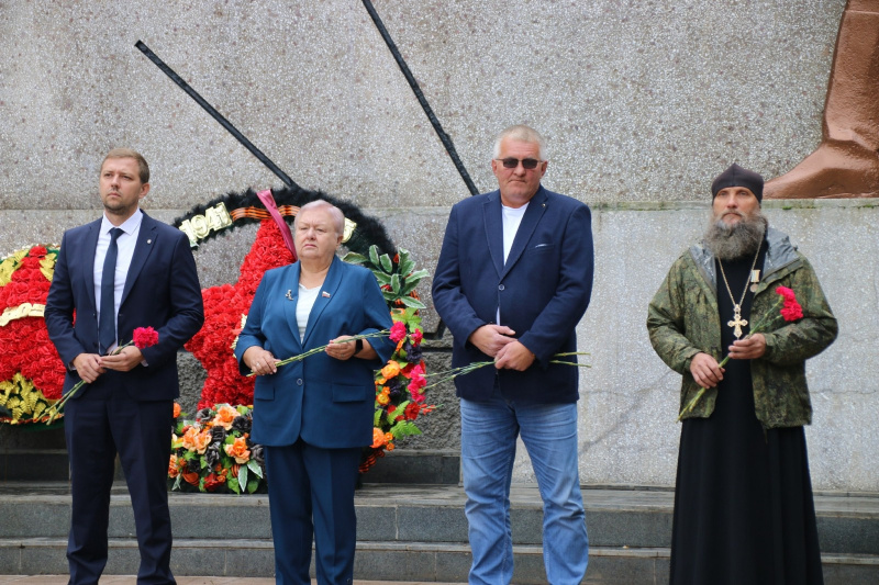 Руководитель отдела по взаимодействию с вооруженными силами и правоохранительными органами принял участие в чествовании Дня окончания Второй мировой войны