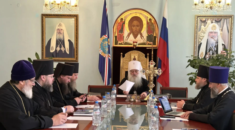 Епископ Серафим принял участие в заседании Архиерейского совета Алтайской митрополии 