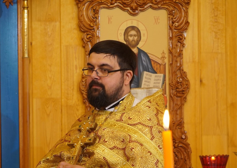 Поздравление священнику Василию Давыдкину с 35-летием и 15-летием иерейской хиротонии