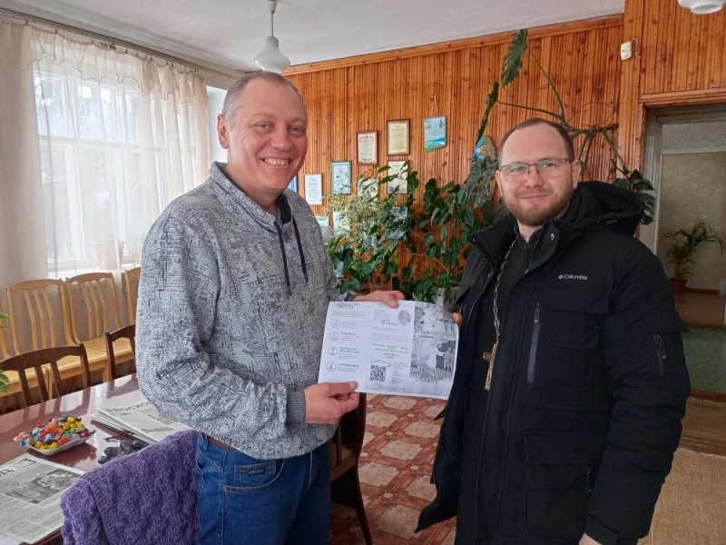 В селе Красногорское прошла акция по раздаче миссионерских буклетов «Масленица – Великий пост» 