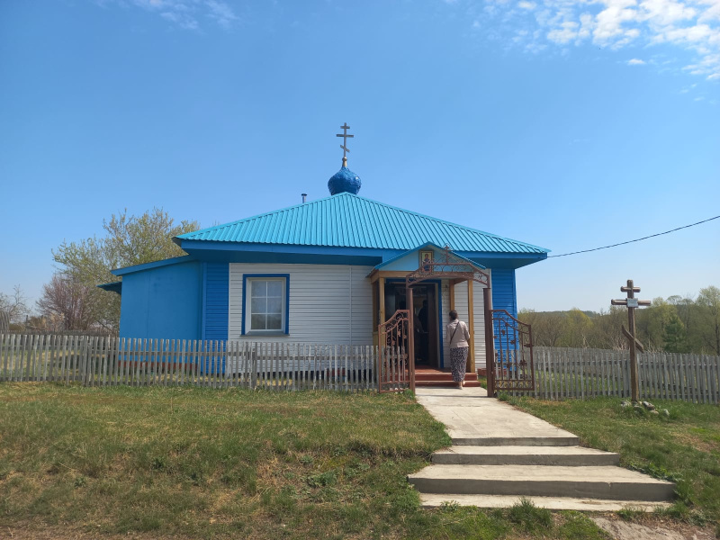 Храм Покрова Пресвятой Богородицы села Сверчково Целинного района 