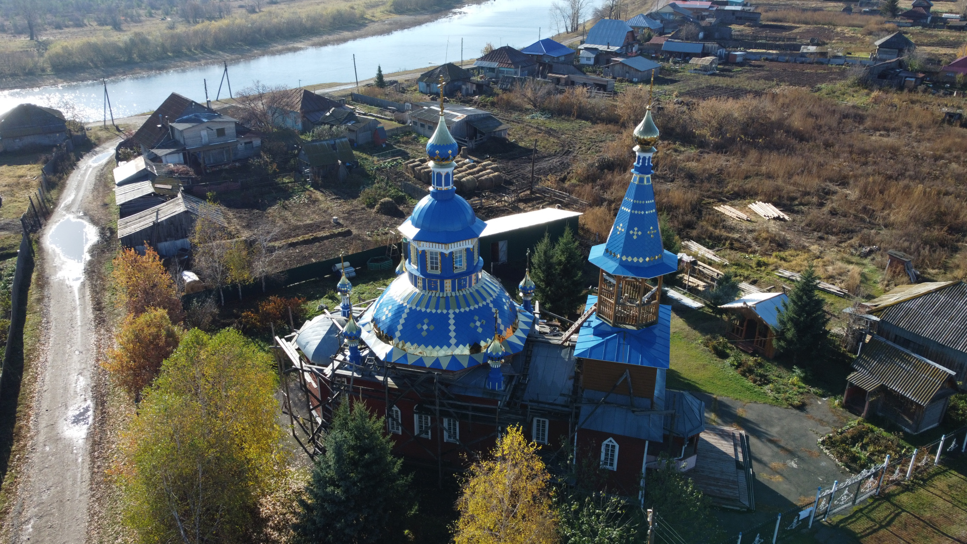 Храм Успения Пресвятой Богородицы села Новиково Бийского района