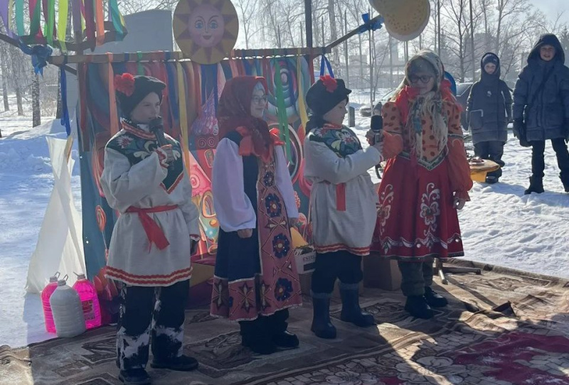 В селе Соколово отпраздновали Масленицу 