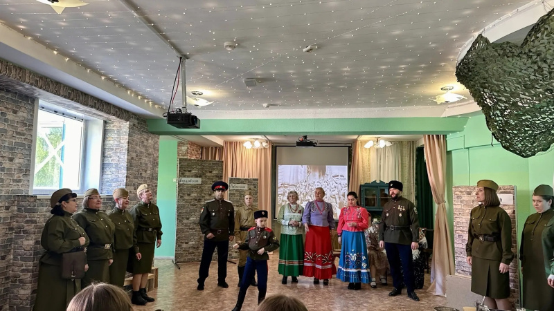 Благочинный Белокурихинского округа принял участие в концерте в детском саду «Сказка», посвященном Дню Победы 