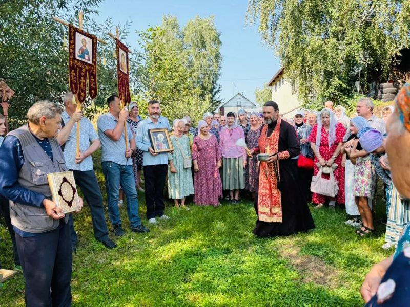В день памяти пророка Божия Илии в селе Усятское прошел престольный праздник