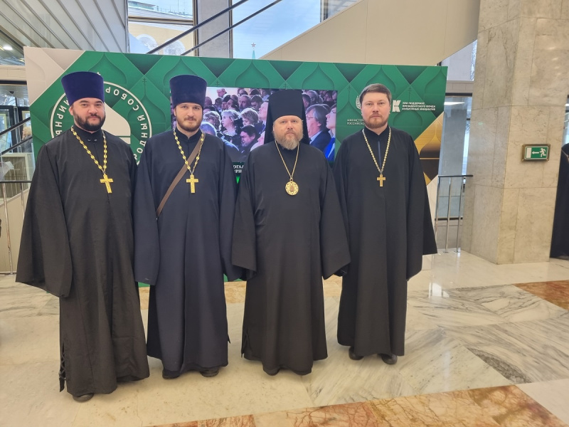 Делегация Бийской епархии приняла участие в пленарном заседании XXV Всемирного Русского Народного Собора в Москве  