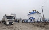 При содействии Синодального комитета по взаимодействию с казачеством в ЛНР доставлена гуманитарная помощь
