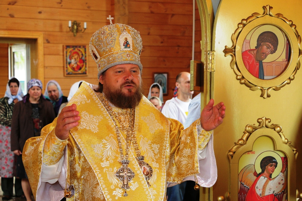 Архиерейское Богослужение в селе Новопокровка