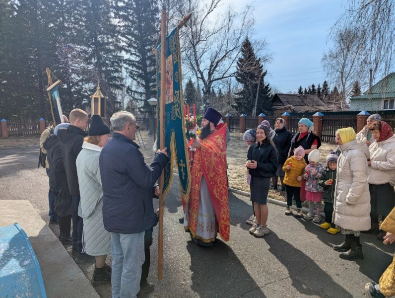 В Неделю 2-ю по Пасхе в храме Богоявления Господня села Соколово состоялся праздник «Красная горка»