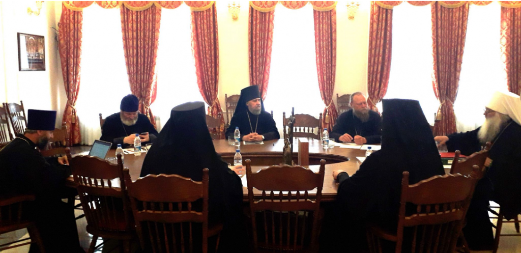 Епископ Серафим принял участие в заседании Архиерейского совета Алтайской митрополии