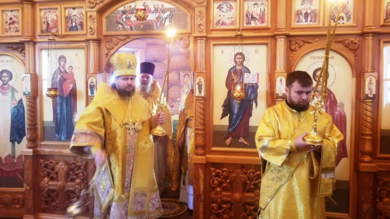 Архиерейское Богослужение в Басаргино 