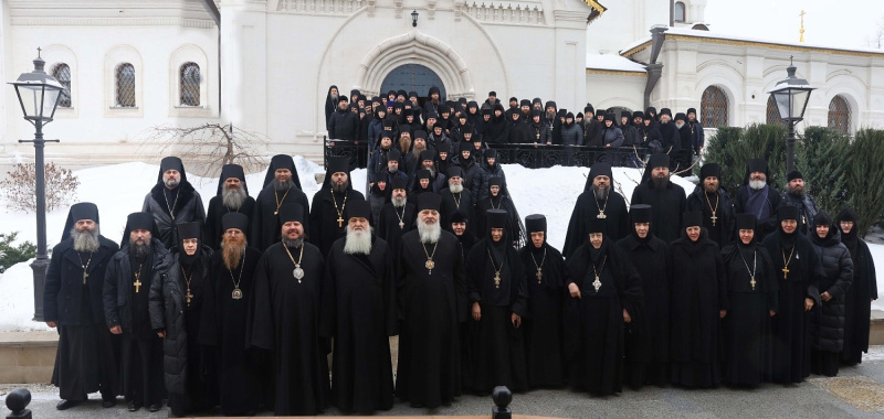 Монашествующие Барнаульской епархии приняли участие в  XXXII Международных Рождественских чтениях в работе монашеского направления 