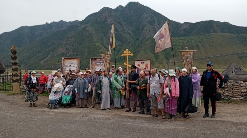 Миссионерский отдел Барнаульской епархии принял участие в крестном ходе «По стопам миссионеров Алтайских»