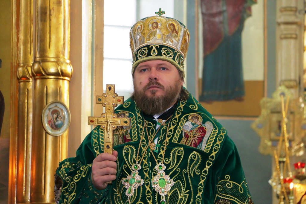 Поздравление епископу Серафиму с днем тезоименитства