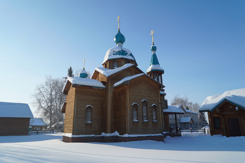 Архиерейское богослужение в Новотырышкино 