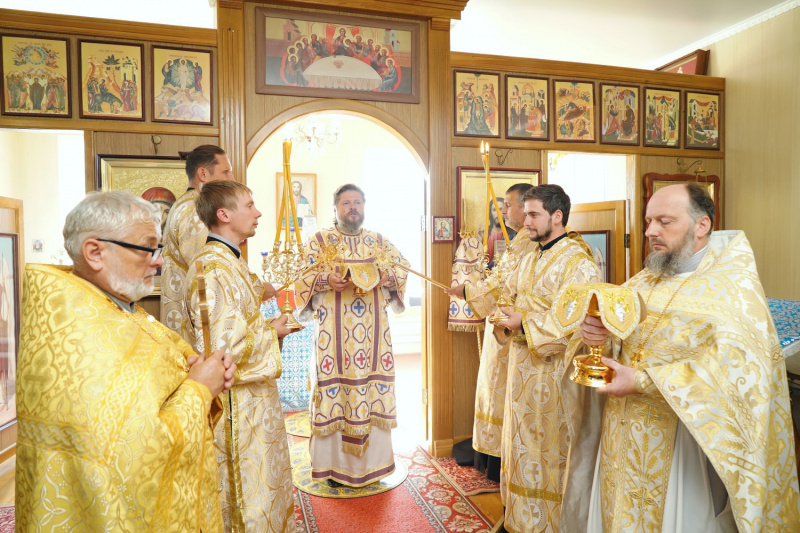 Архиерейское Богослужение в Алтайском 