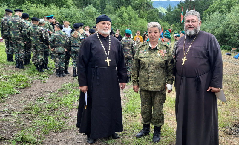 В Алтайском районе провели военно-полевые сборы среди военно-патриотических и военно-спортивных объединений