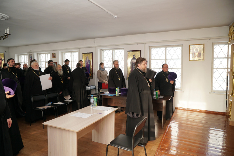 Епископ Серафим возглавил работу ежегодного Епархиального собрания 