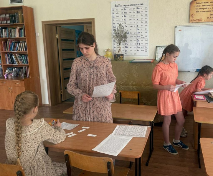 В детской воскресной школе Успенского кафедрального собора завершился учебный год 
