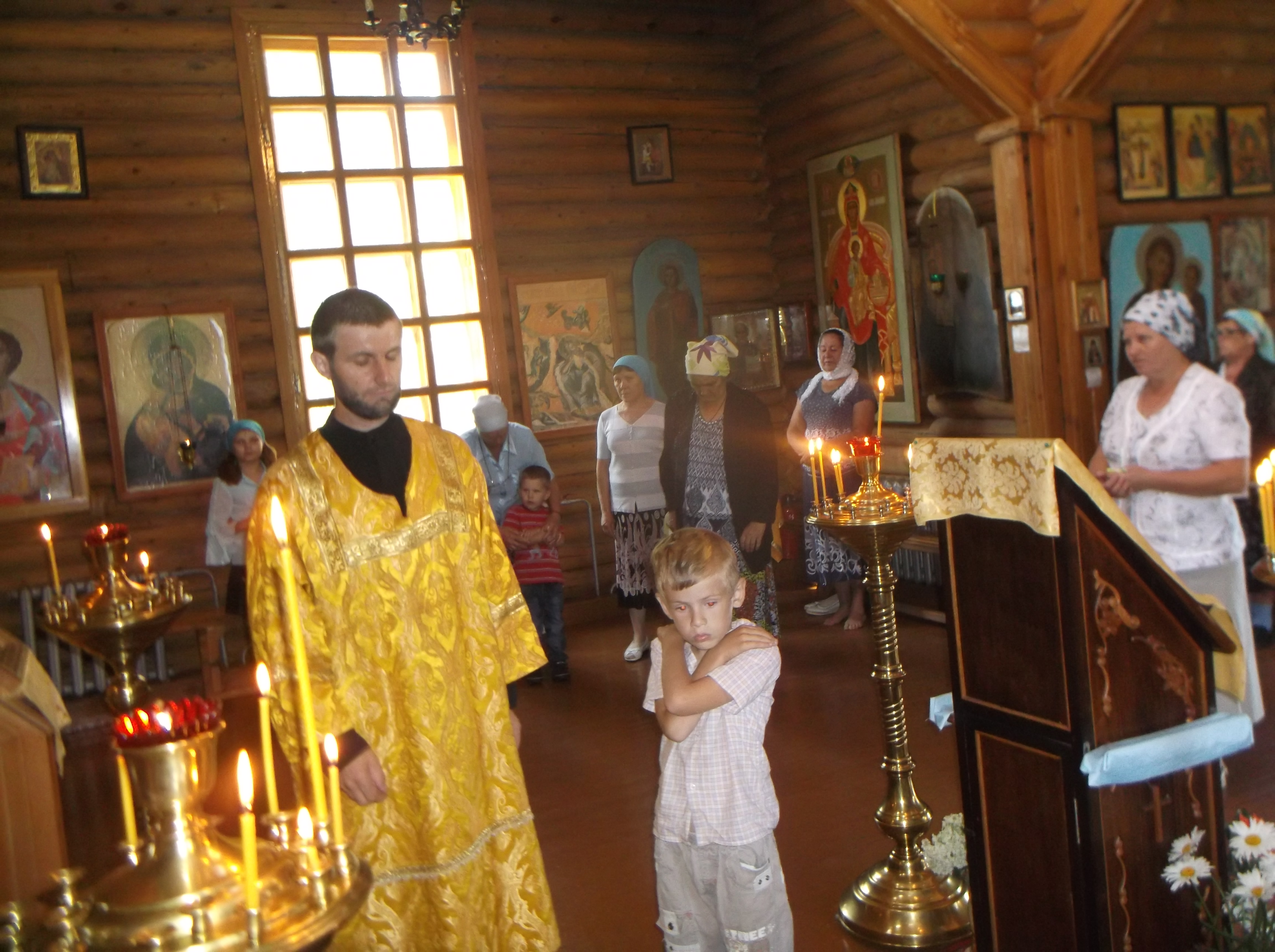 Престольный праздник в селе Ельцовка