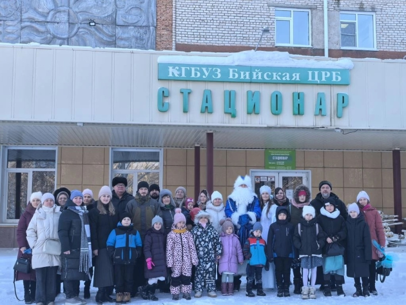 Рождественская радость в паллиативном отделении