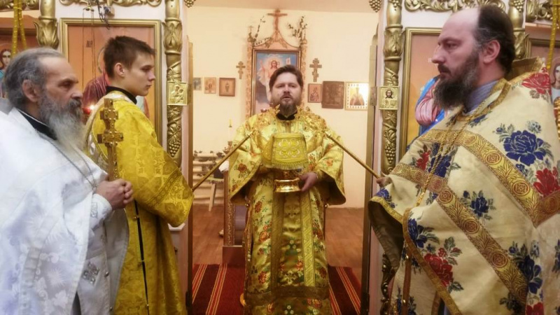 Архиерейское Богослужение в Шубенке 