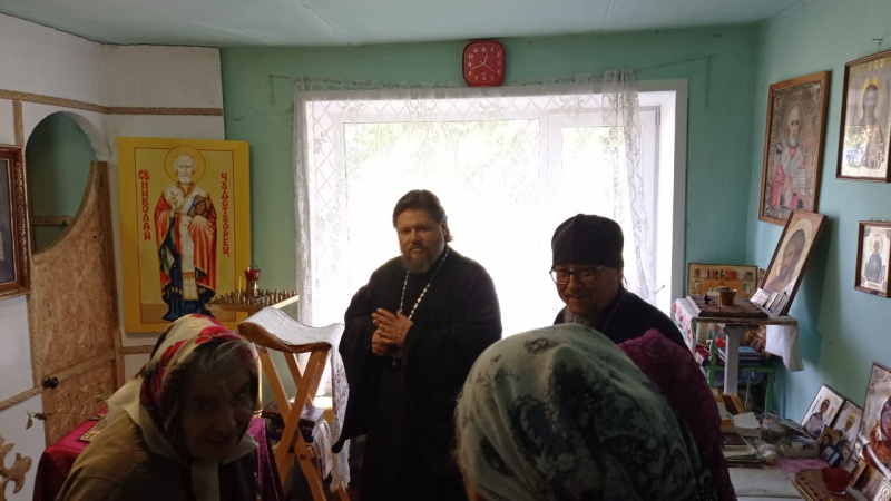 Епископ Серафим посетил с рабочим визитом село Сараса