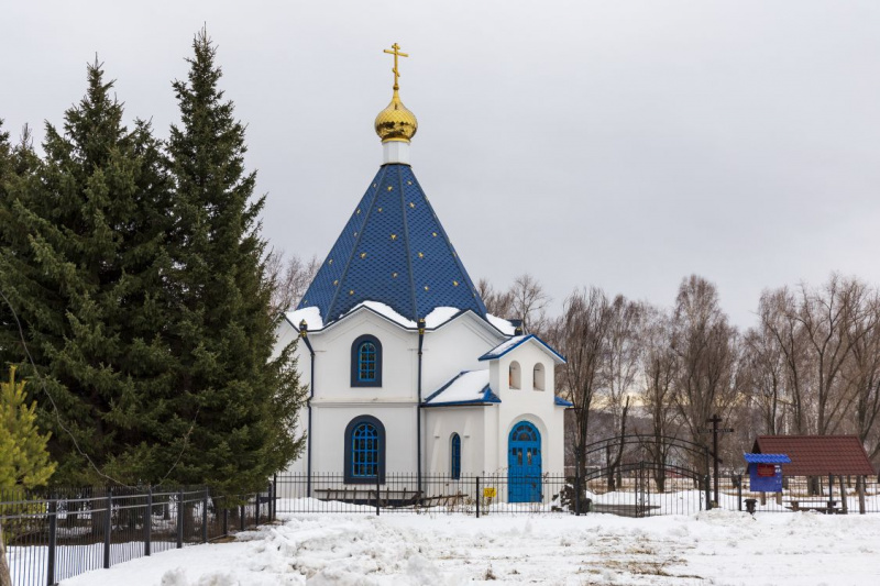 Храм Покрова Пресвятой Богородицы села Ая Алтайского района 