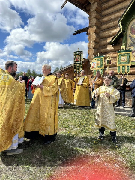 Престольный праздник в Свято-Никольском храме села Новотырышкино 