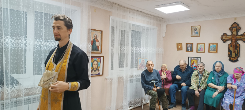 Священнослужители Бийской епархии в Великий пост посетили дом-интернат для престарелых и инвалидов
